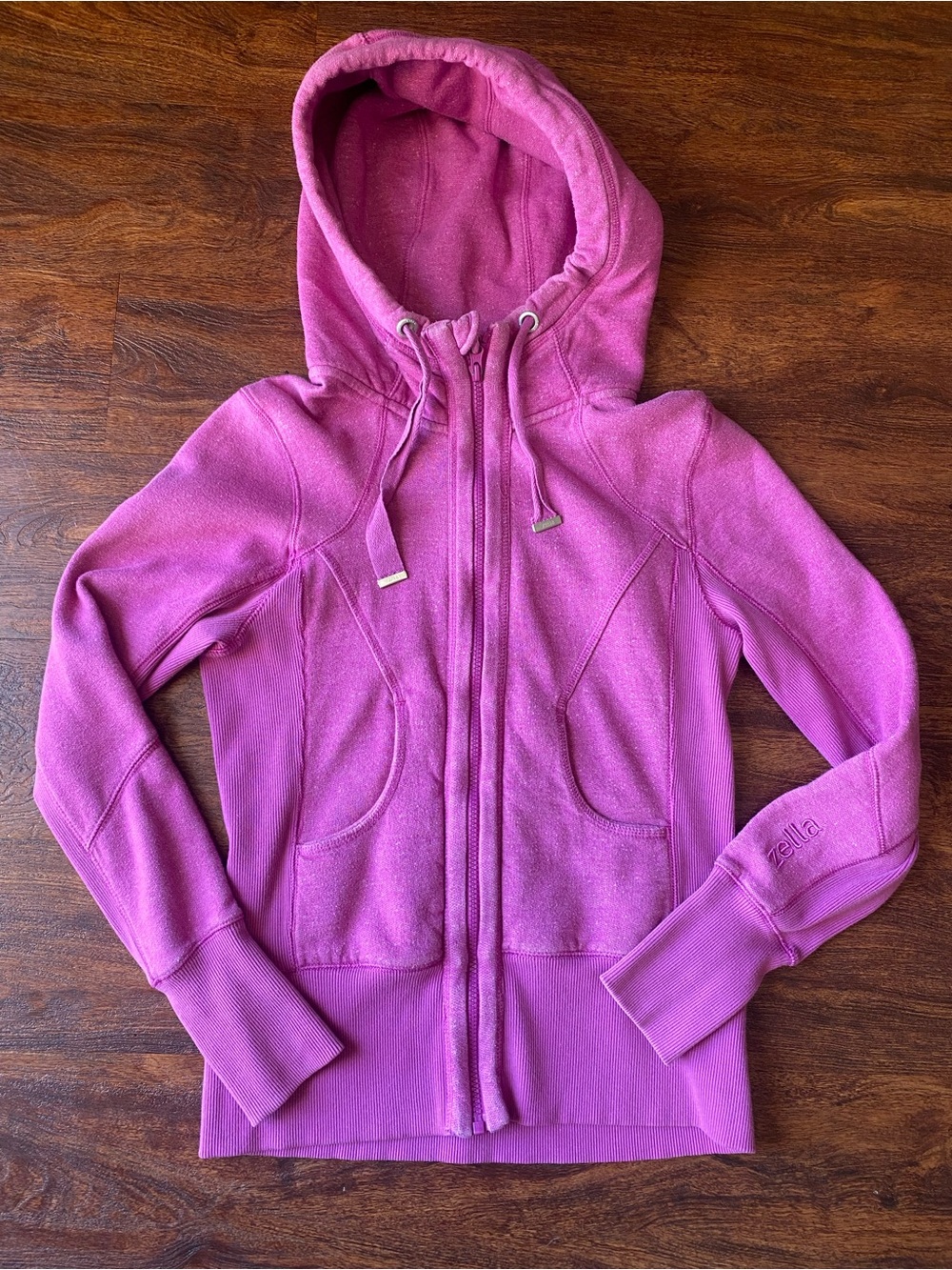 Zella fushia zip-up hoodie!